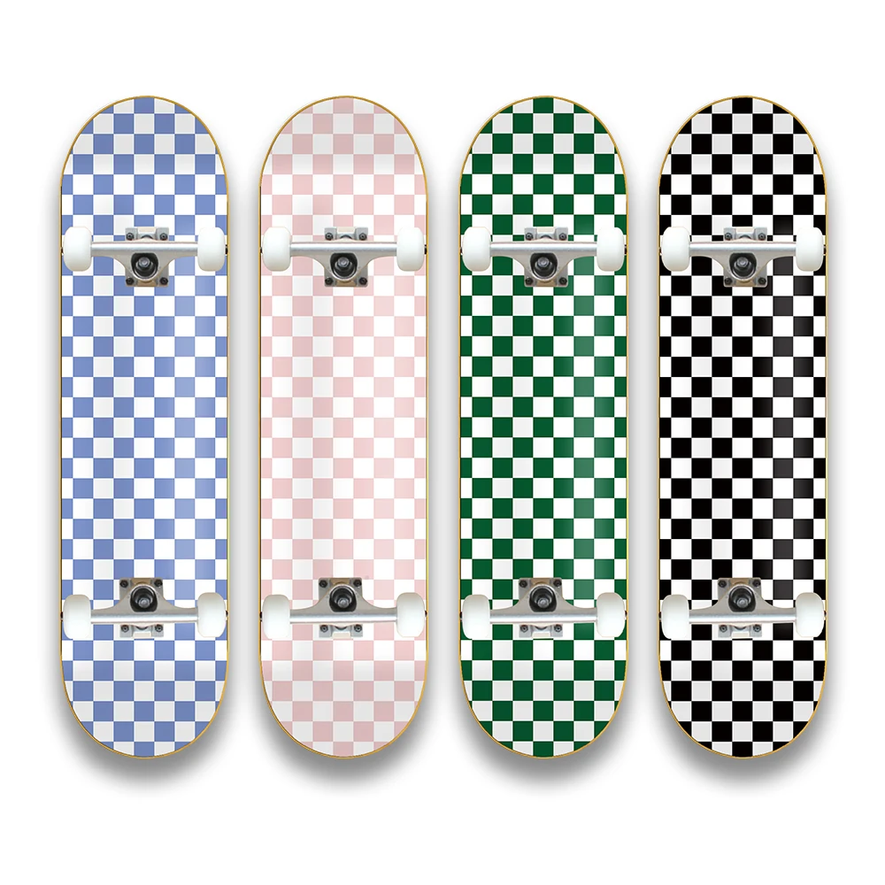 professional waterproof skateboard blank deck oem factory northeast / canadian maple 7 ply skate board