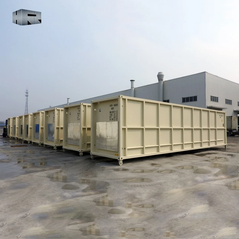 Various Capacity stackable concrete silo containers