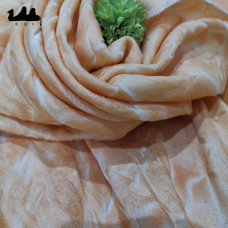 
Jacquard Custom Viscose Wool dirty dye fabric for garments 