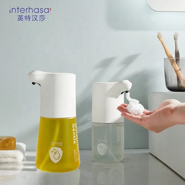 Hotel Auto soap dispenser Stand touchless smart plastic sensor kitchen dish Foam automatic liquid touch Soap Dispenser 500ml