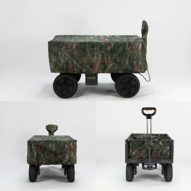 Electric trolley heavy duty cart  for furniture moving heavy duty disposable carts Garden Trolley  electric utility cart