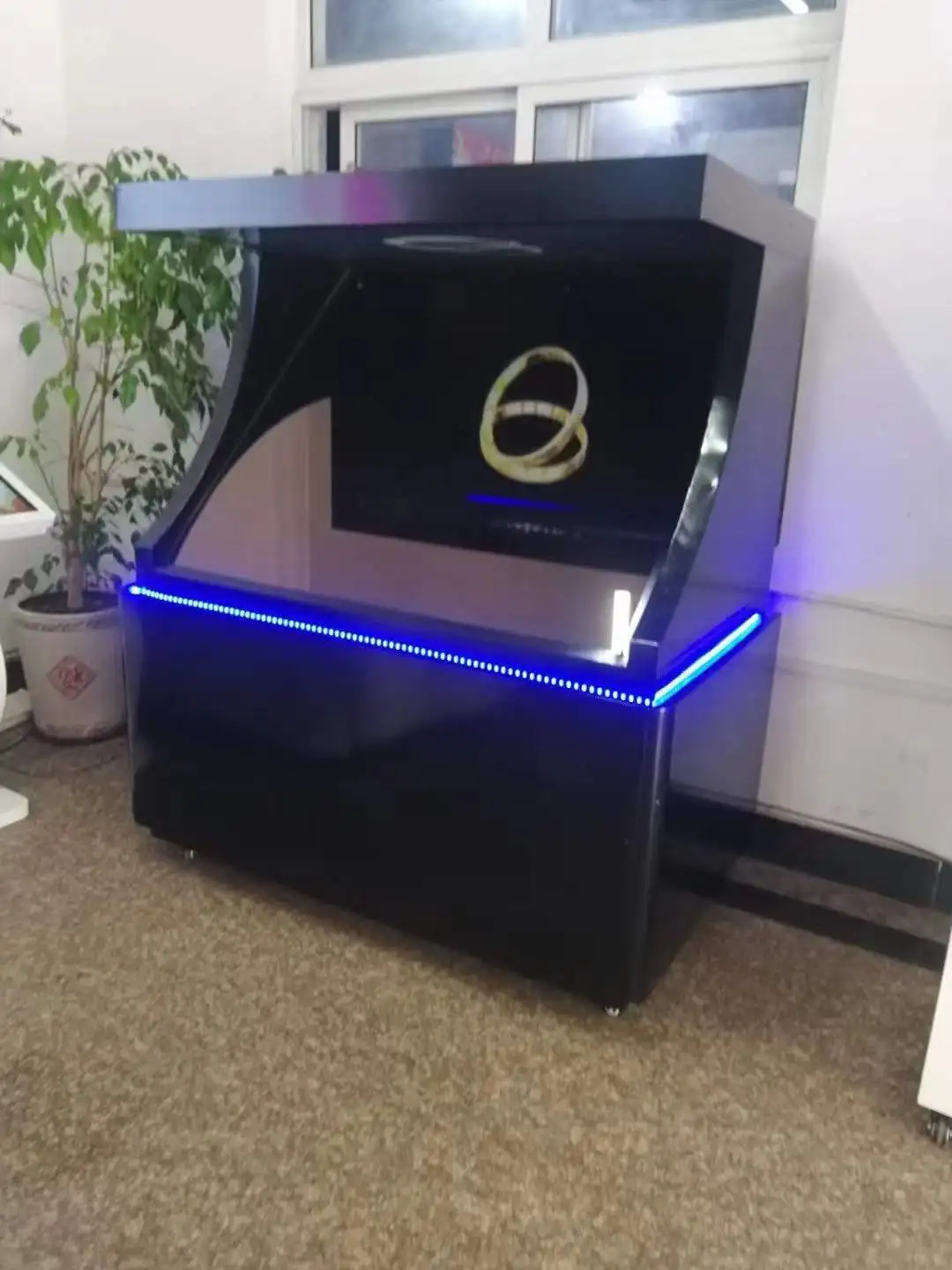 Manufacturer Wholesale 360 Holographic Display Cabinet Showcase For Exhibition