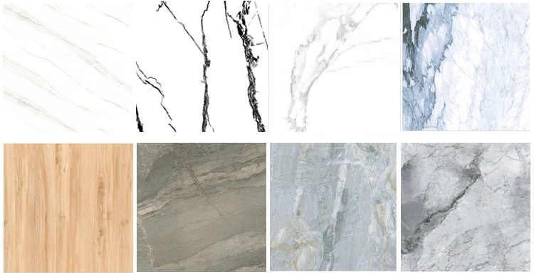 Large Format Big White Porcelain Slabs Artificial Stone Granite Table Top Sintered Stone Marble Tiles