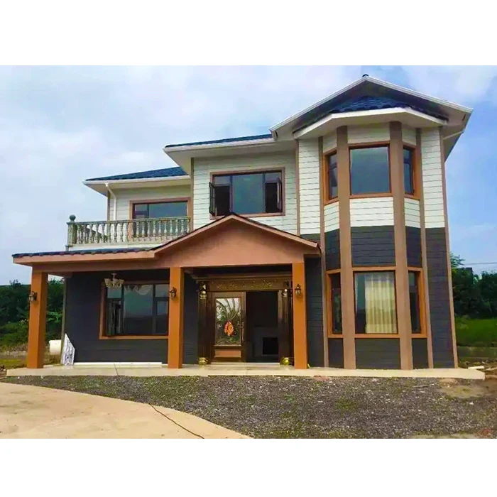 Prefabricated steel structure Villa Multy Storey High Quality Luxury Apartment Buildings  Modern Villa Mansion metal workshop