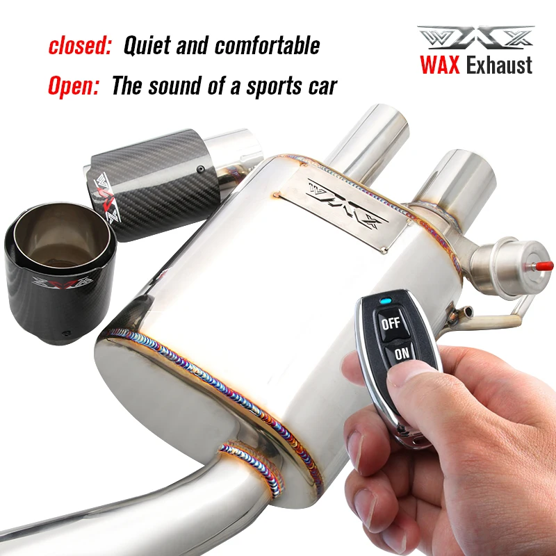 Performance Exhaust Catback for Nissan Patrol 2010-2021 Stainless Steel Exhaust Pipes Automobile Catback Valve Control