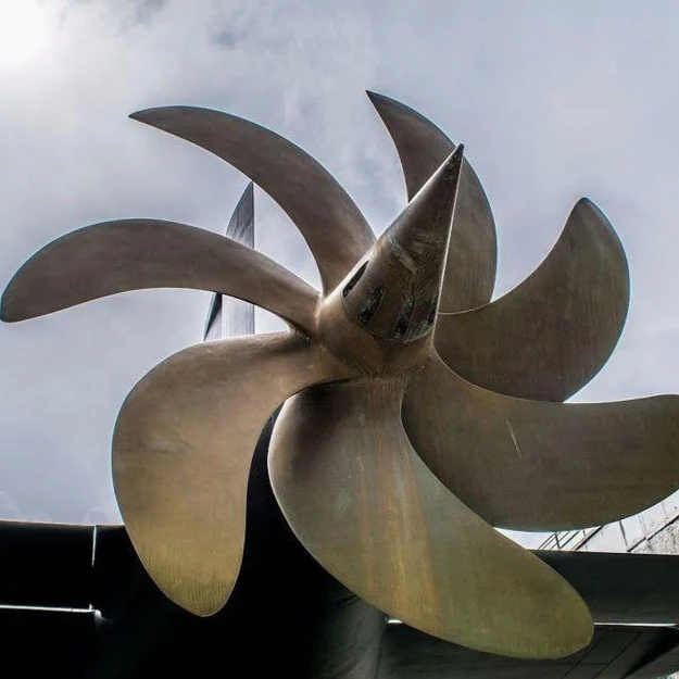 Naval defense military fixed pitch copper alloy propellers