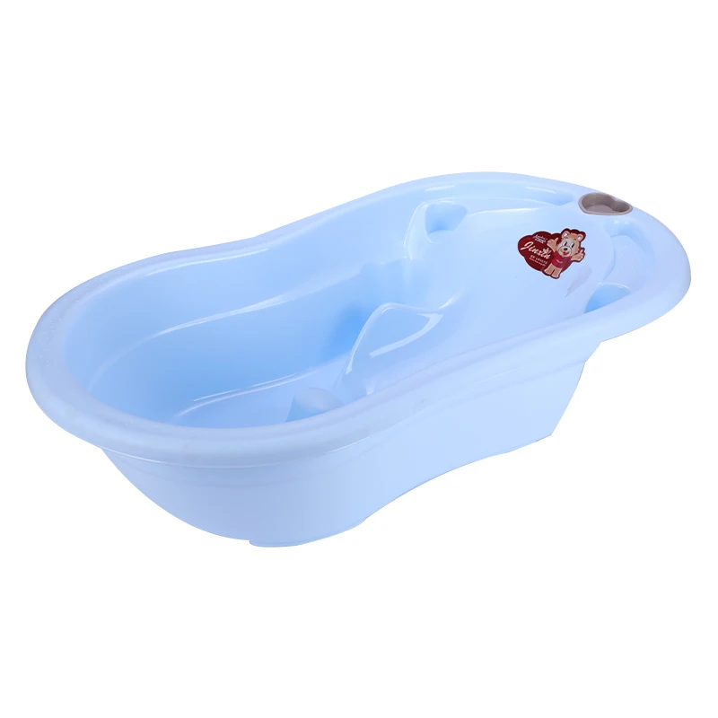 New Portable Bathtub Plastic Baby Simple Design Child Size Bath tub with Seat