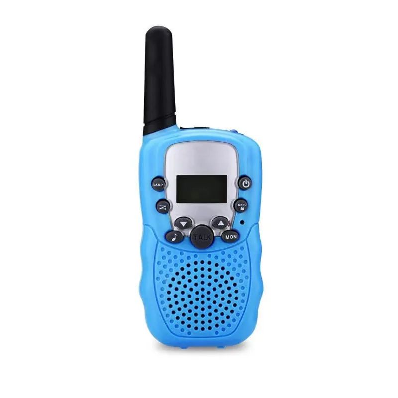 Hot outdoor Camping games T388 Walkie Talkies for Kids 22 Channels 2 Way Radio Gifts Toys with LCD Flashlight Walkie Talkies