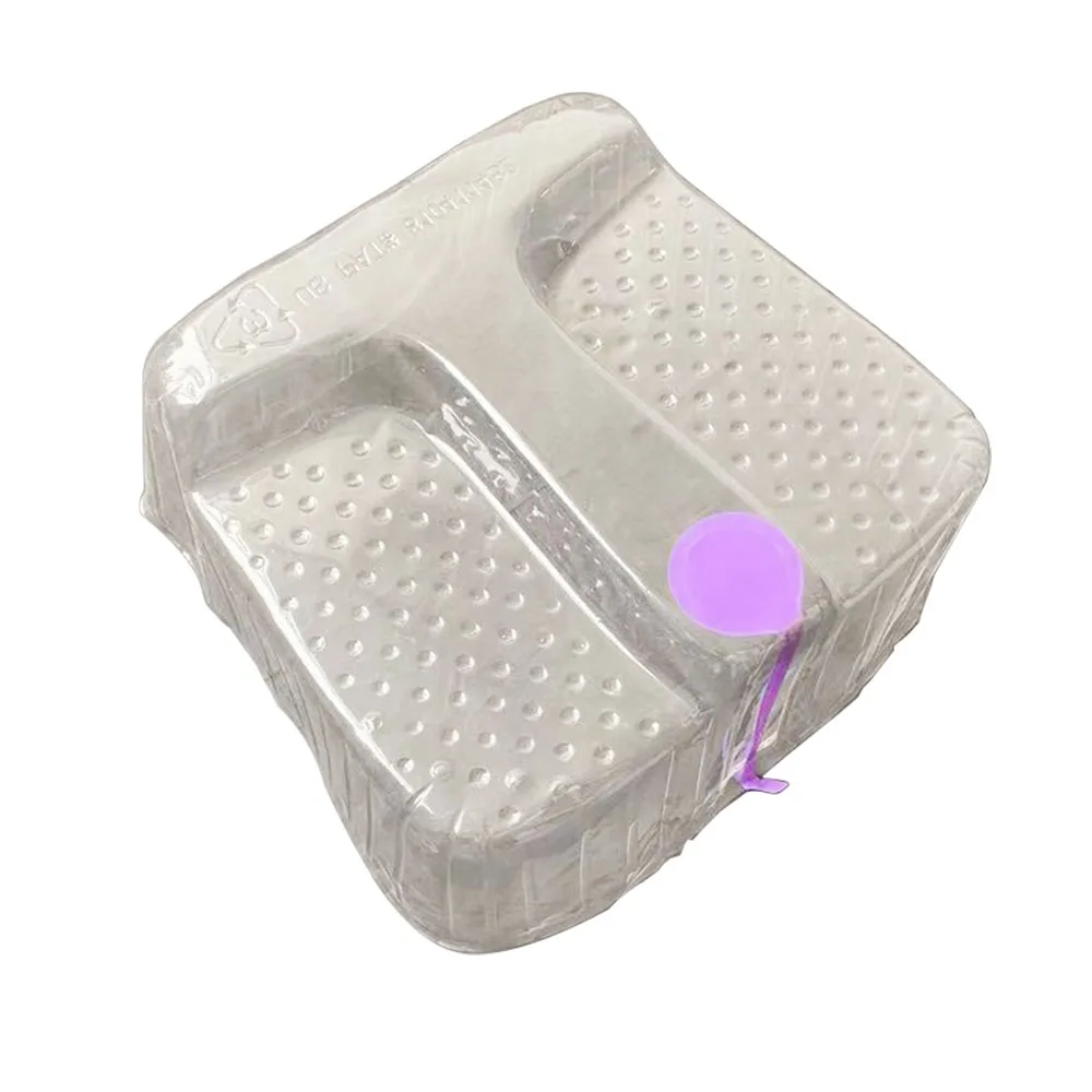 Custom plastic pad blister pedicure tub disposable liners for foot spa basin footbath
