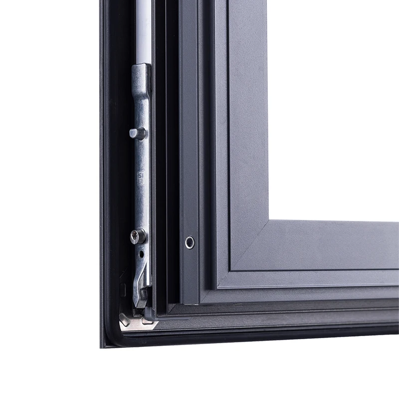 China Brand Factor Double Glazed Glass  Aluminium Alloy Tilt & Turn Casement Window Free Design Calculation