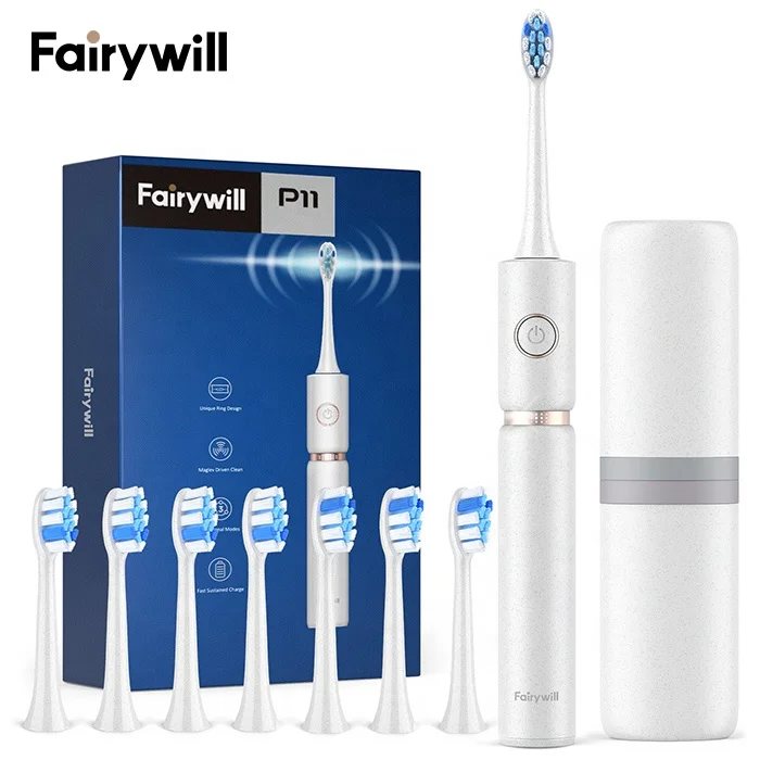 Fairywill FW P11 Fairy будет Dente Sonica щетка для вмятин волос электрические щетки