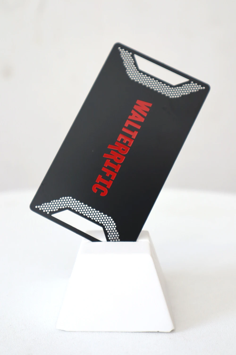 Blank ATM Bank Custom Metallic Credit Card
