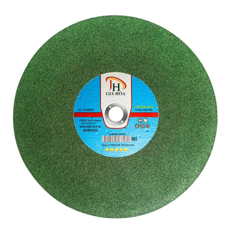 
Free sample 355*2.5*25.4MM 14inch T41 Flat cutting disc for stainless steel china supplier 