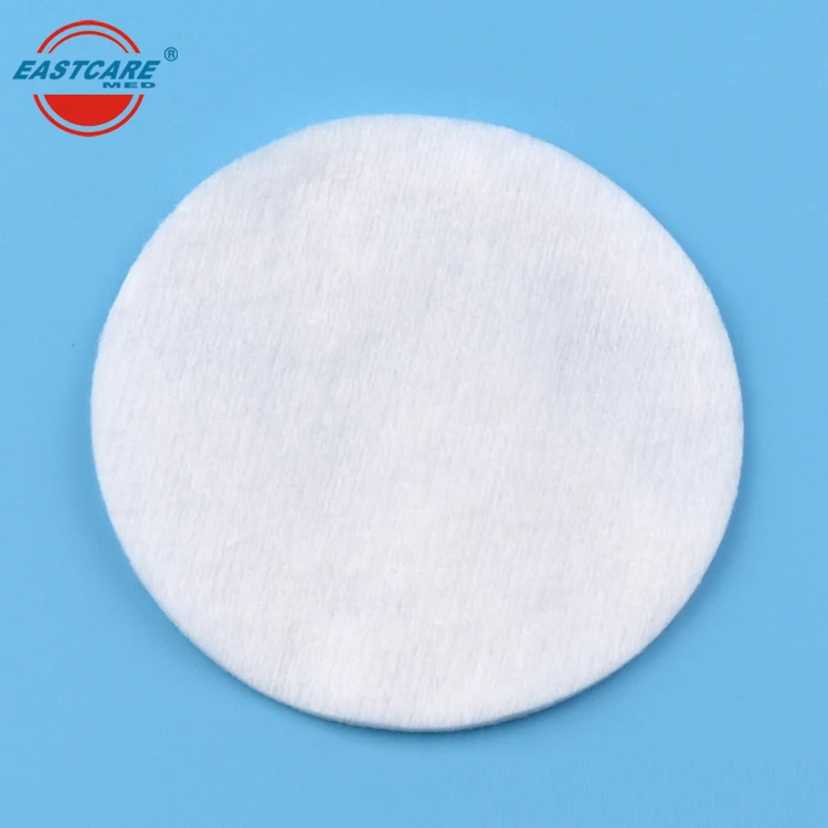 Makeup remover cotton tissue pads for cosmetic spunlace cotton pads