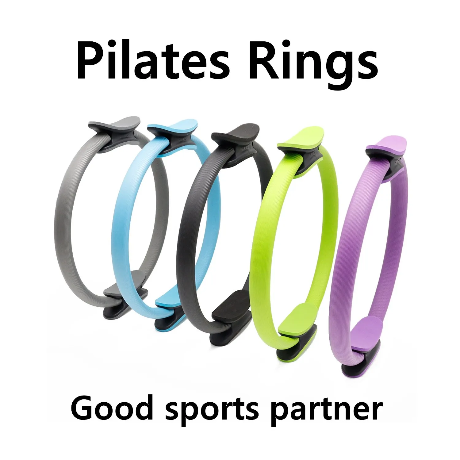 wholesale magic circle charger Yoga pilates ring with double handle Gym