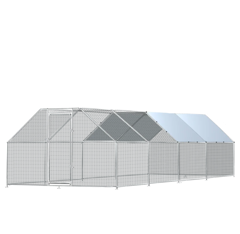 Factory Hot Sale Large Metal Cage Runbackyard Chicken Coop For Layer Outdoor Chicken Coop
