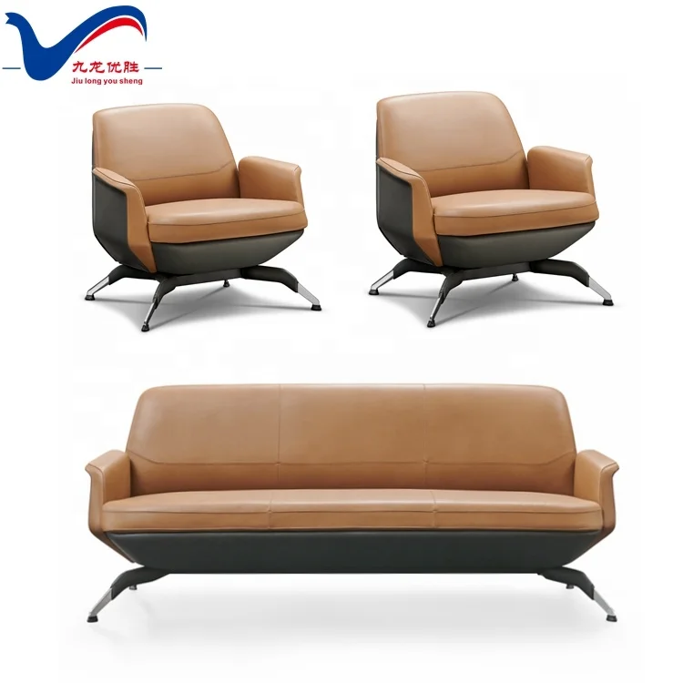 Итальянский Дизайн Роскошный секционный офисный диван 1 + 1 + 3 модульный диван для отдыха набор из пены минималистский офисный диван мебель