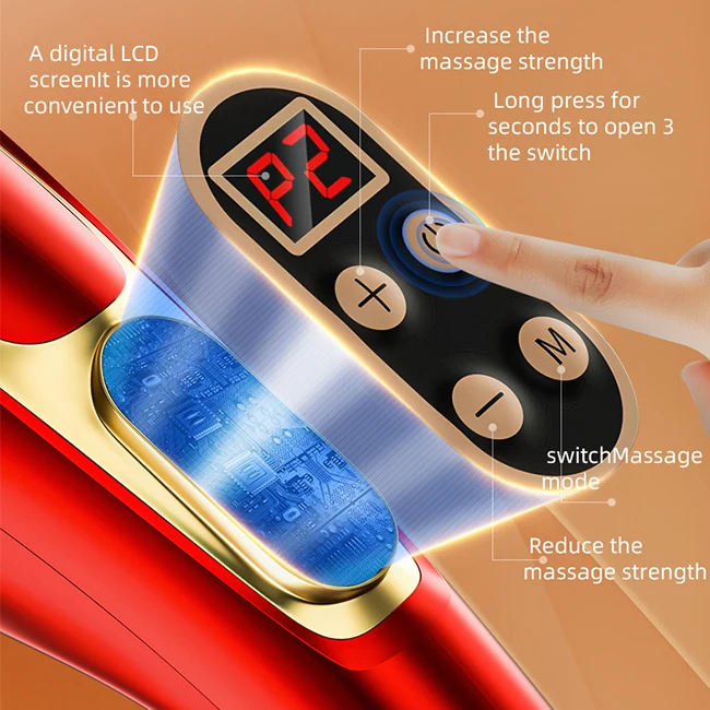 Electric Full Body Massager Infrared Physiotherapy Dolphin Massage Hammer Handheld