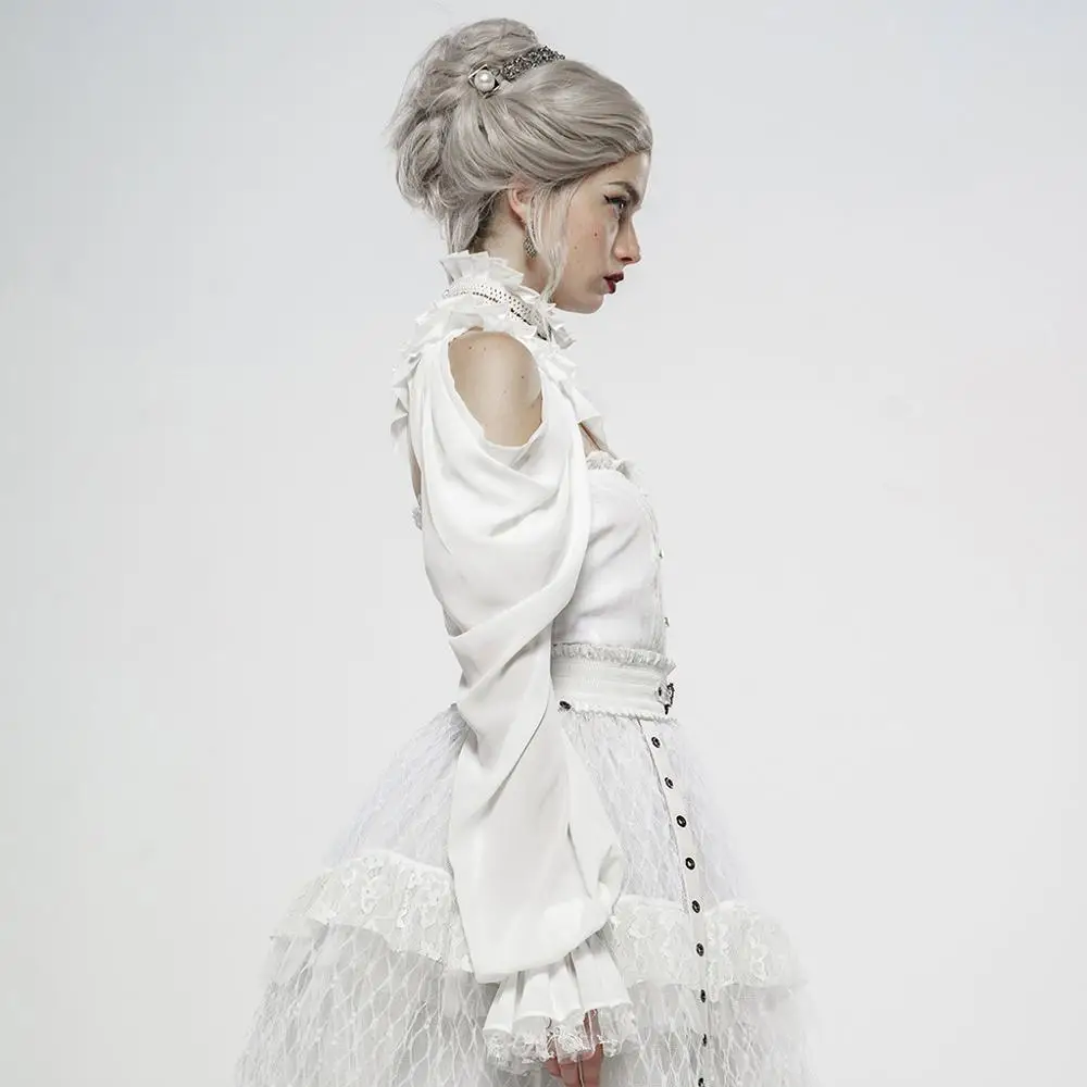 PUNK RAVE  WY-1128DPF Women gothic Gorgeous Off Shoulder Shawl