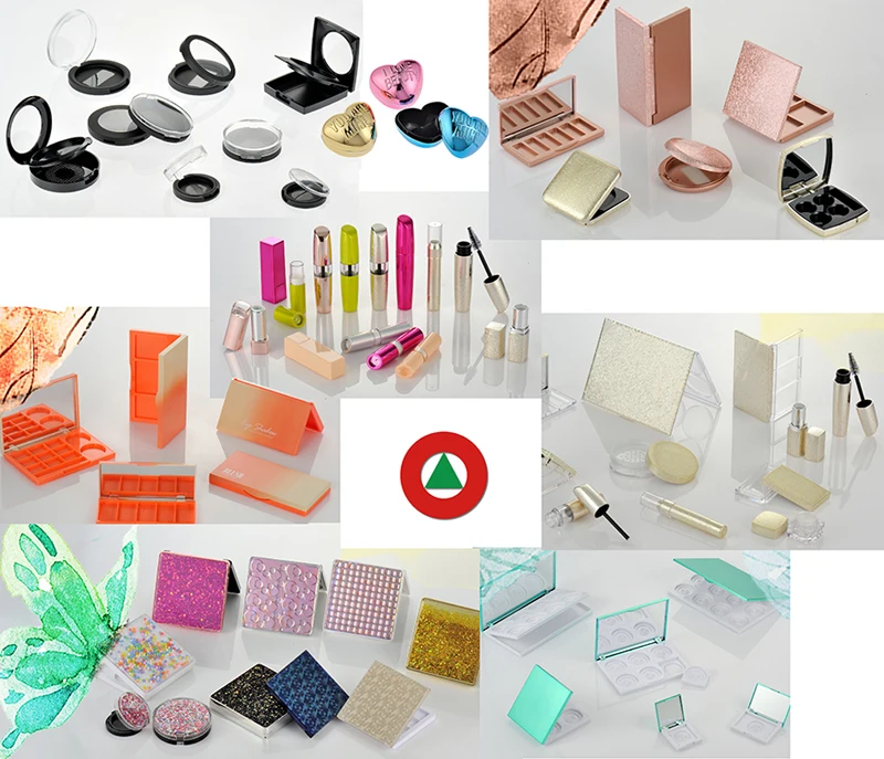 12 color empty eyeshadow case private label cosmetic packaging Y094-9 makeup palette