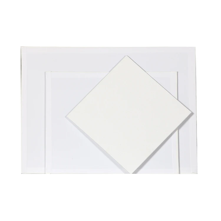 2024 cheap wholesale  artist 100 blank cotton 8*10 inch art painting blank canvas fabric 100% cotton