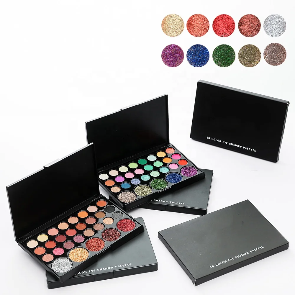 29 color eye shadow high gloss repair one integrated plate pearl matte Water Resistant Eyes Highlighter Eye Makeup