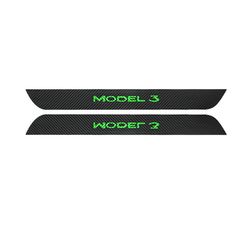 Tesla Model 3 Threshold Bar Modification Accessories Pedal Door Side Strip