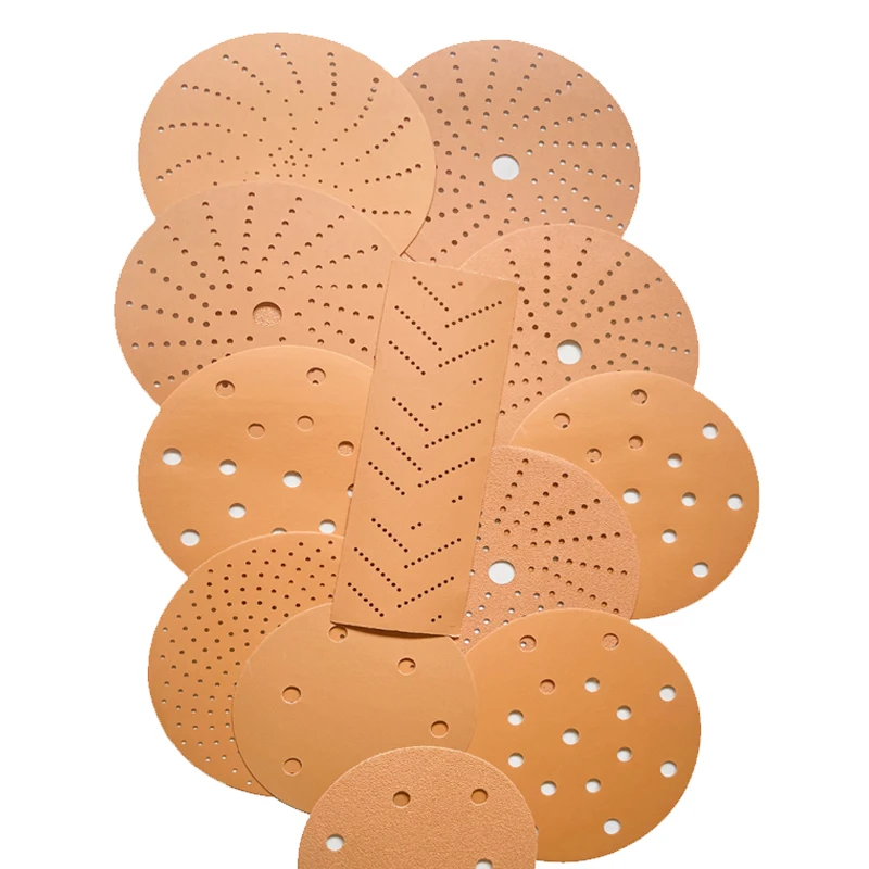 6 Inch sandpaper with different grit size of sandpaper Aluminium Oxide Vitrified Bonded sanding paper