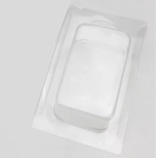 customized action figure simple blister pack pet slide packaging with printed card