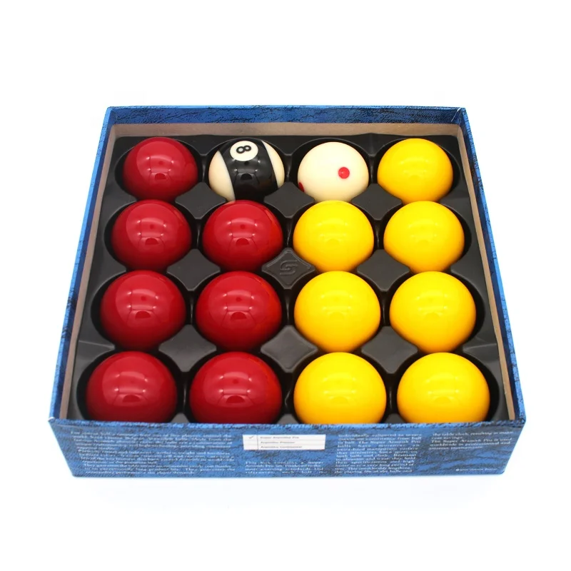 
Billiard Accessories Complete Competition 8 Ball Pool Ball Set (red + yellow 2