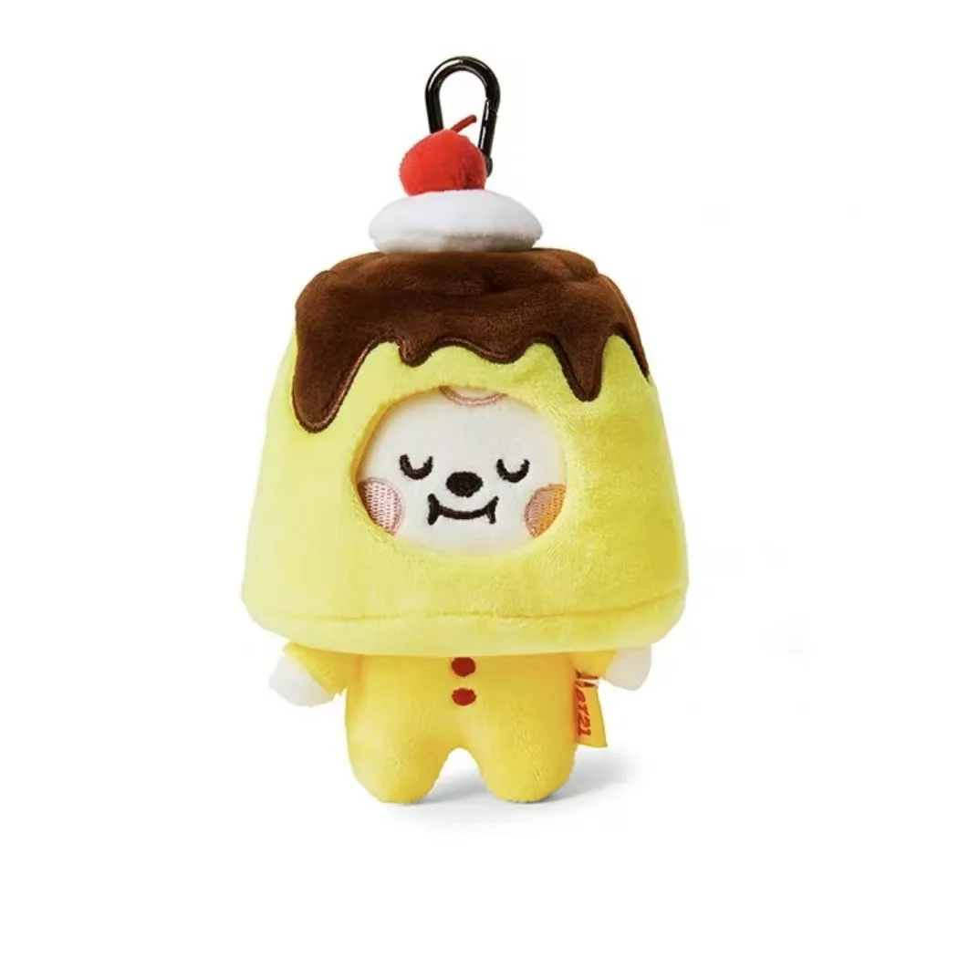 Hot Selling Creative Sweet Dessert Kawaii Heart Keychain B-T Yellow Dog PonyCookie Rabbit Koala Bag Ornament
