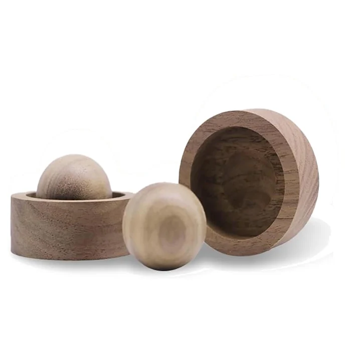 Natural Walnut Wood Essential Oil Diffuser, Wooden Aromatherapy Diffuser for Home Office and Car