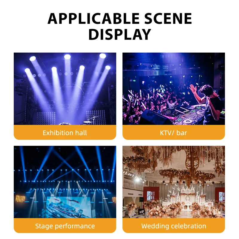 470w beam waterproof moving head light Sharpy Beam Spot Wash  Light For Disco Stage Light