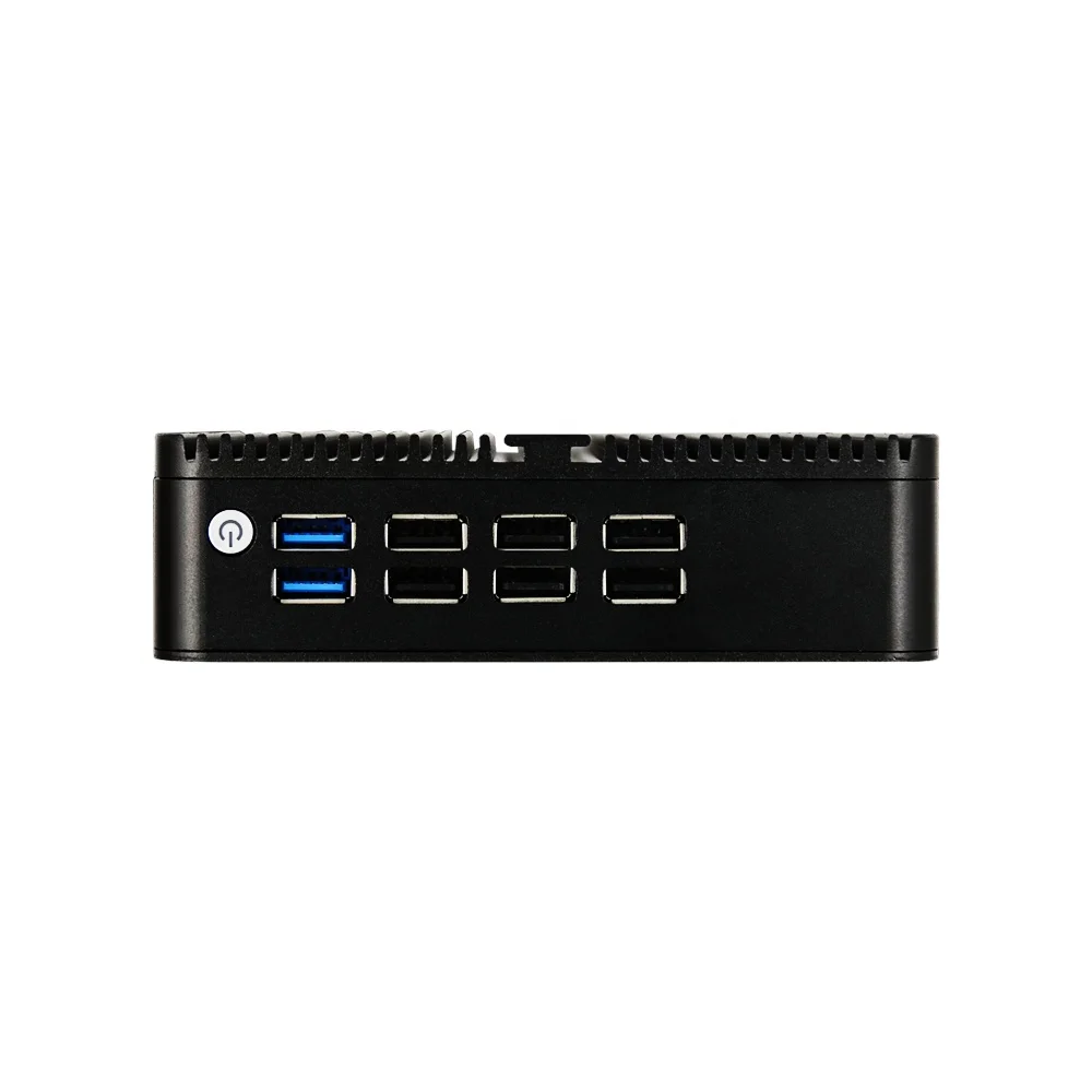 MiniTree Fanless Mini Pc Celeron J6426 Intel N100 Quad Core Dual LAN 4K Triple Display 2*HD DP 8USB Support Win10 Linux WIFI