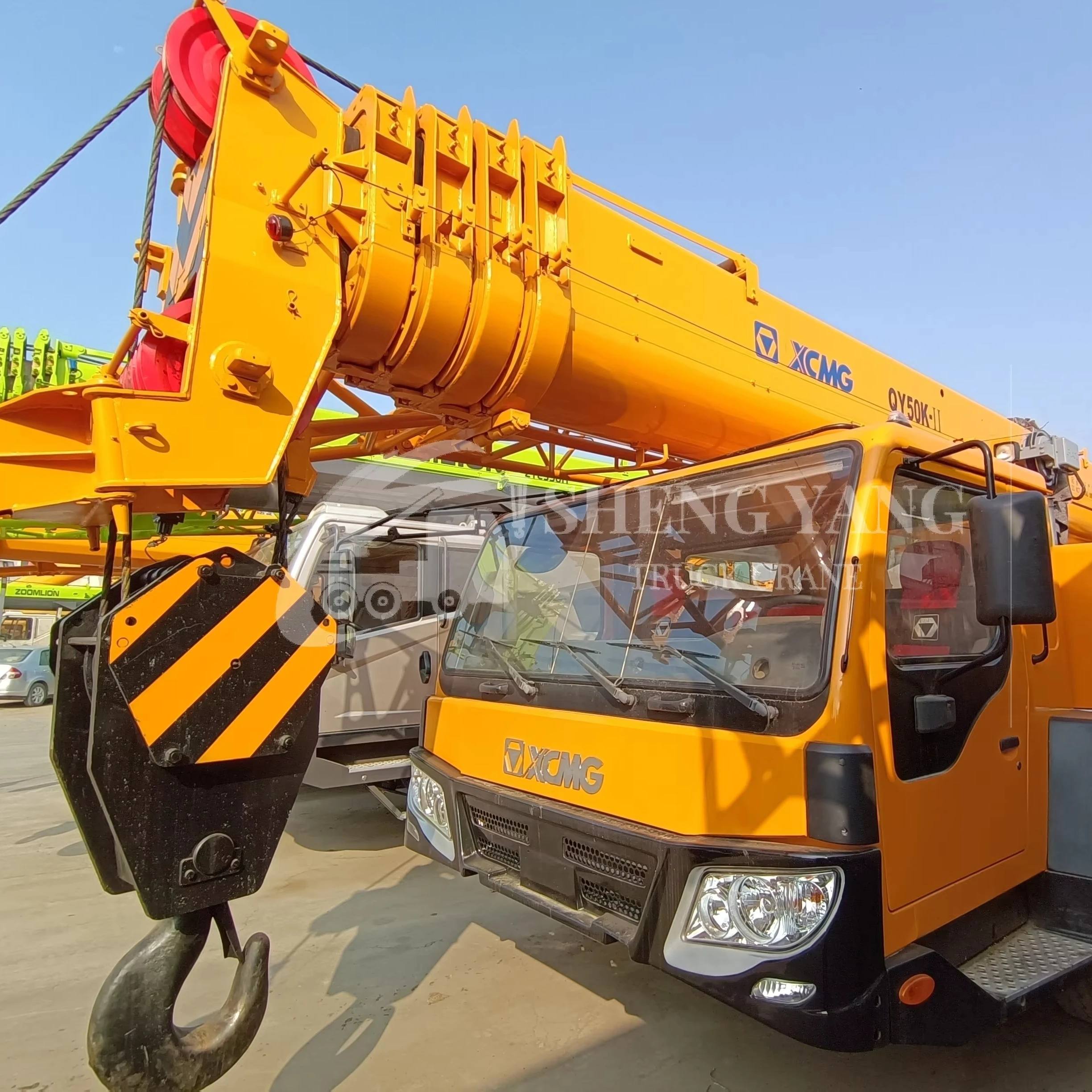 X C M G Used Crane In Dubai Machinery Boom Qy50 Qy55 Qy55k5c Qy55kc Truck Crane Xmg Crane Made In China