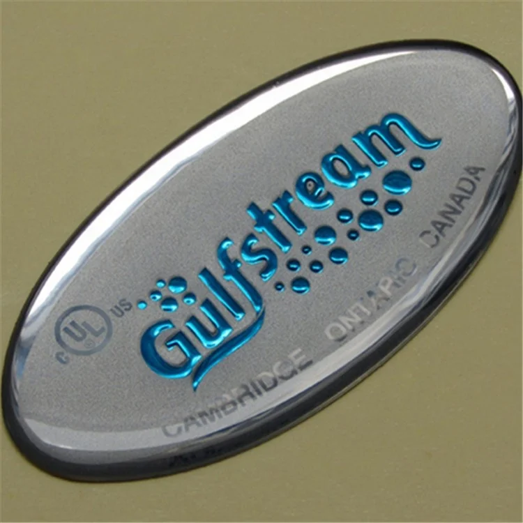 
Custom printing polyurethane pu domed 3d lensed label decal Epoxy poly resin dome sticker 