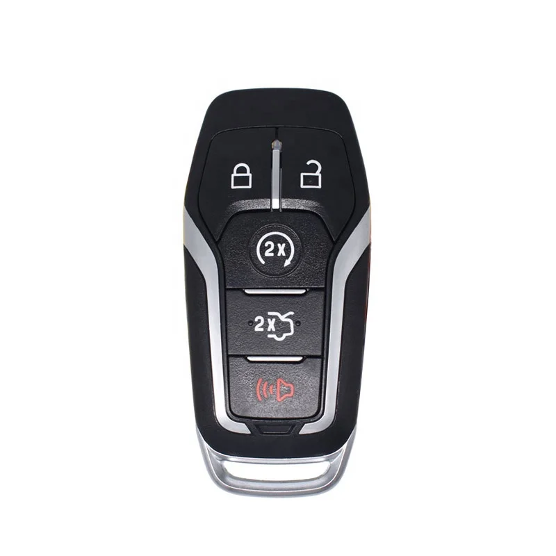 Original keyless remote auto key  with 4+1 button 903MHz HITAG49 transponder chip for Mustang