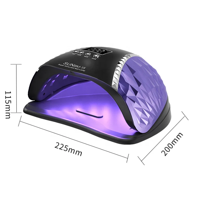 New Arrival Professional 280W UV LED Light 4 Timer Setting Led Gel Dryer Uv Led Nail Lamp Table Lamp For Nail Salons