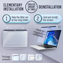 Custom Best Anti Blue Light Ray Blocking Computer Laptop Screen Protector Filter Screen For Laptop Computer