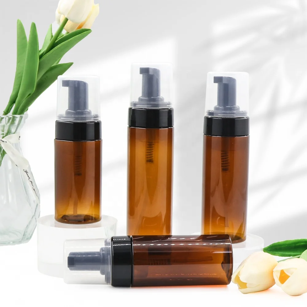 60ml frosted foam bottle for Cream and Lotion Cosmetics Travel Empty Container Mousse Toothpaste Bottles