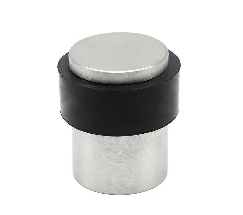 NANDSQ 304 Stainless Steel Rubber Door Bumper Solid Rubber Door Stop Heavy Duty Door Stop Drop shipping