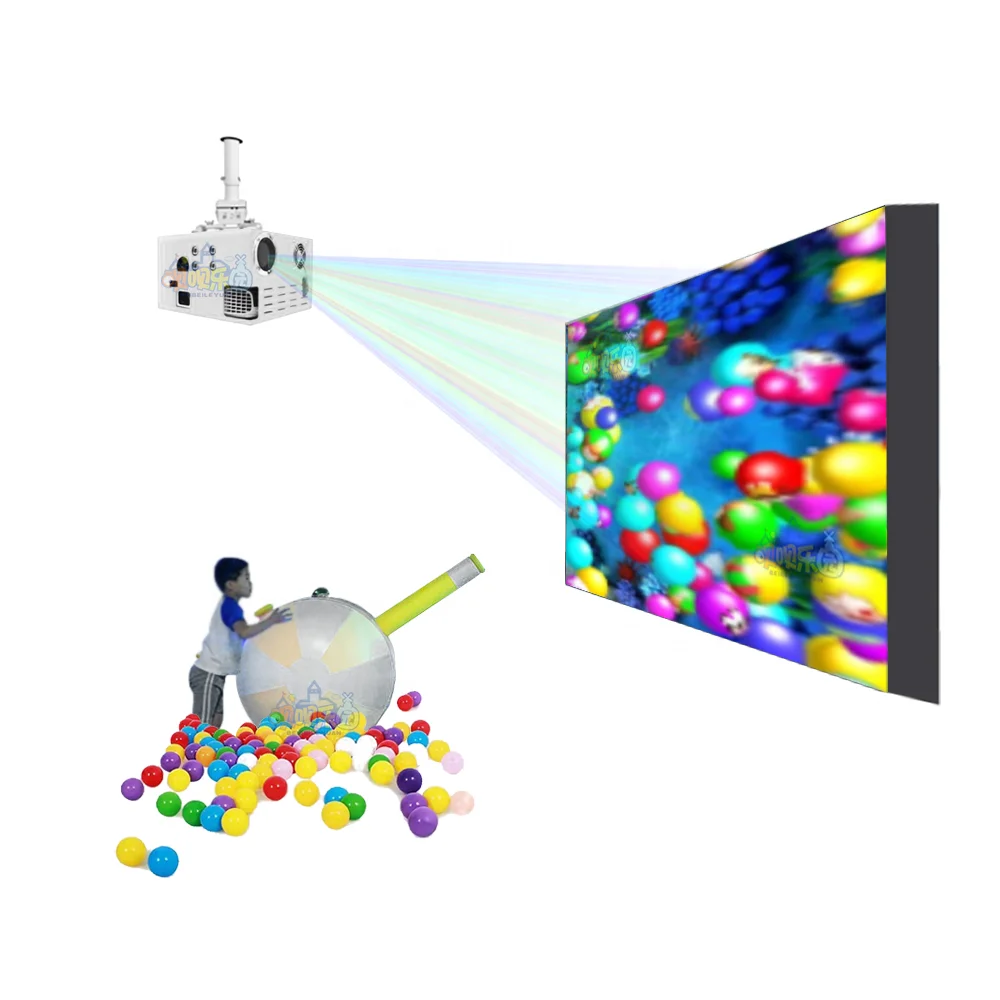 New Games Interactive Projection Indoor Floor AR Projector Interactive Game Sand Table Floor Interactive Football Game