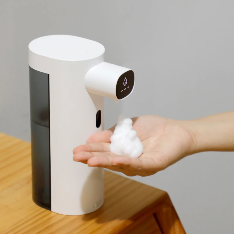 New Arrival Bathroom Kitchen Cleaning Dishes Manual Infrared Sensor Non-Contact Foam Liquid Automatic Soap Dispenser