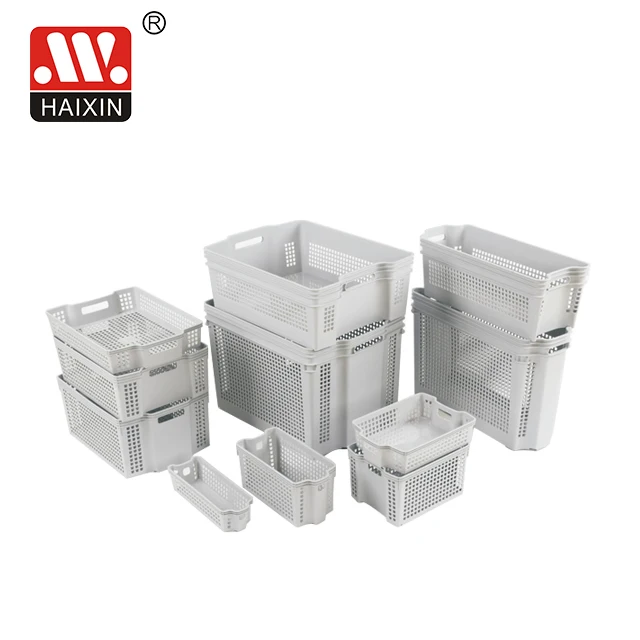 Kitchen Foldable Storage Basket Vegetables Basket Plastic Fruits Basket