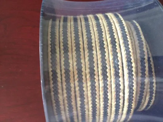 Manufacturer custom aramid Angle braided ptfe gland seal packing