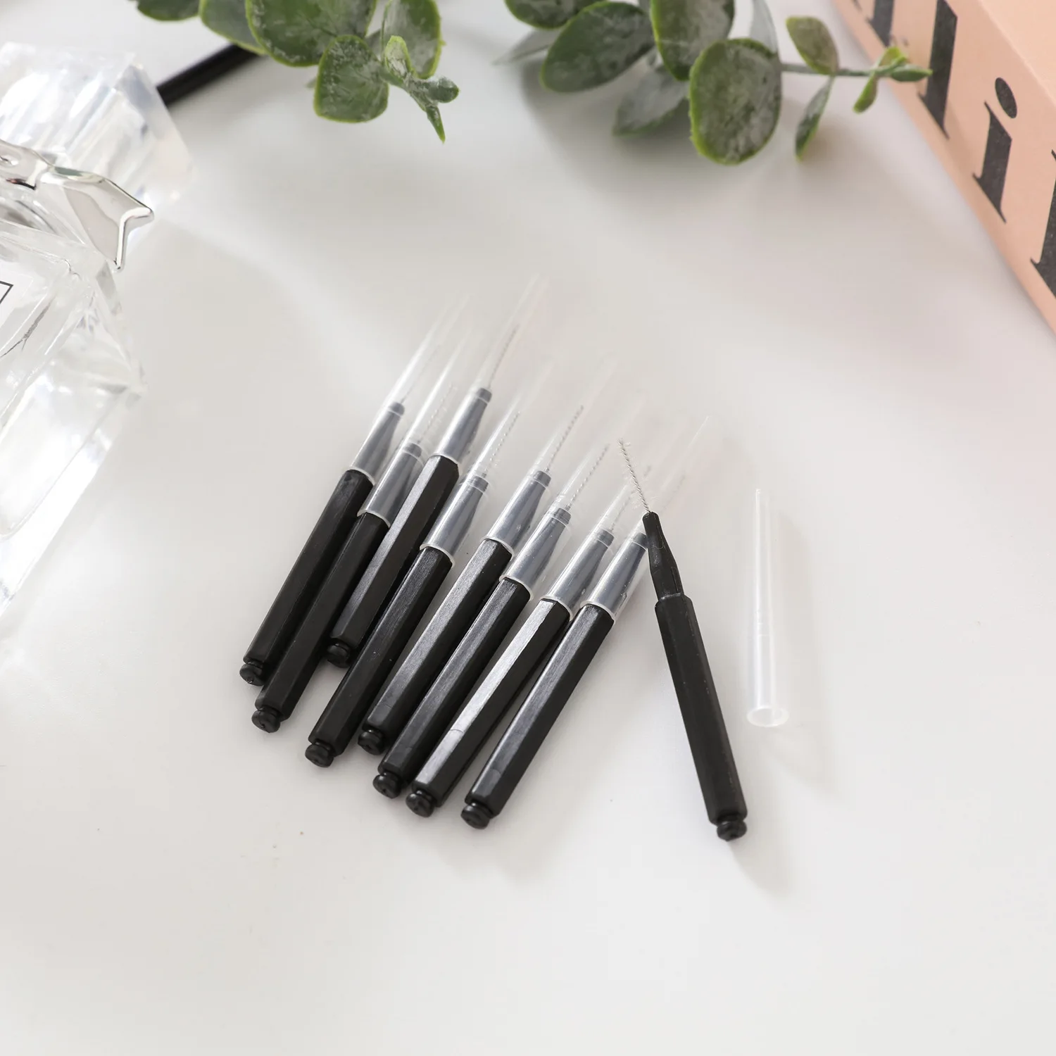 Home Use Colorful Bulk Interdental Brush Tooth Cleaning Interdental Toothpick Boxed Inter Dental Brushes