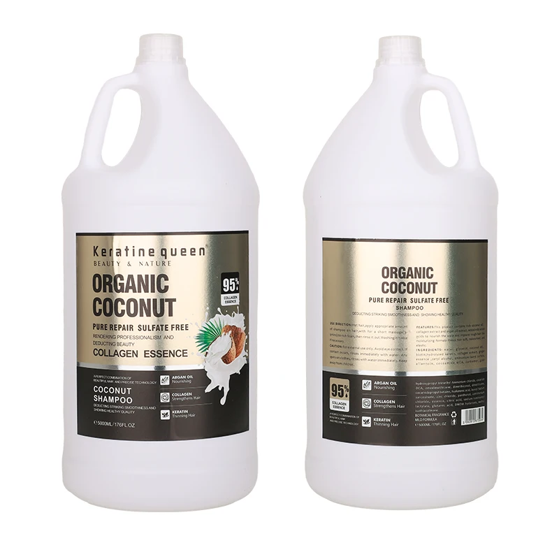 Wholesale Organic Black Caviar Repairing Shampoo 5000ml Keratin Moisturizing Damaged Smoothing Hair Care Shampoo And Conditioner