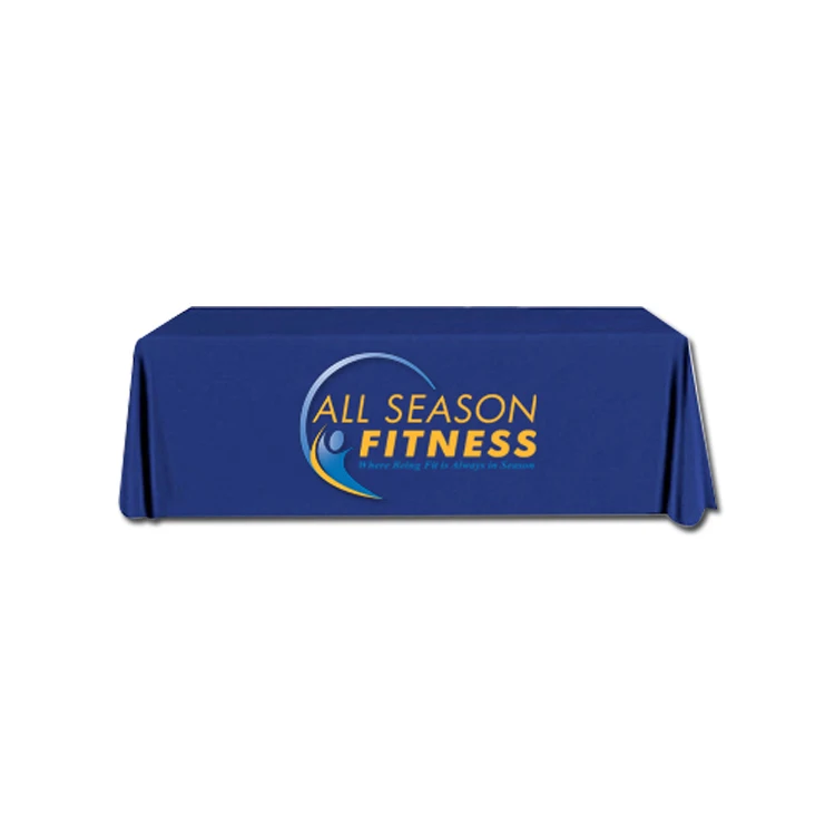 Bestful signs 2024 New Style Custom Size And Logo Table Cloth Trade Show Table Cover Custom Design Table Runner
