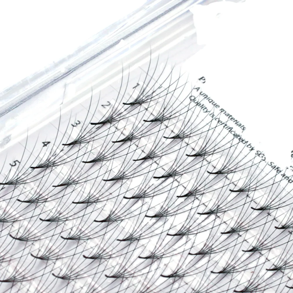 Ready to ship 6D Premium Korean silk fans lashes extension luxury lash premade lash fans loose