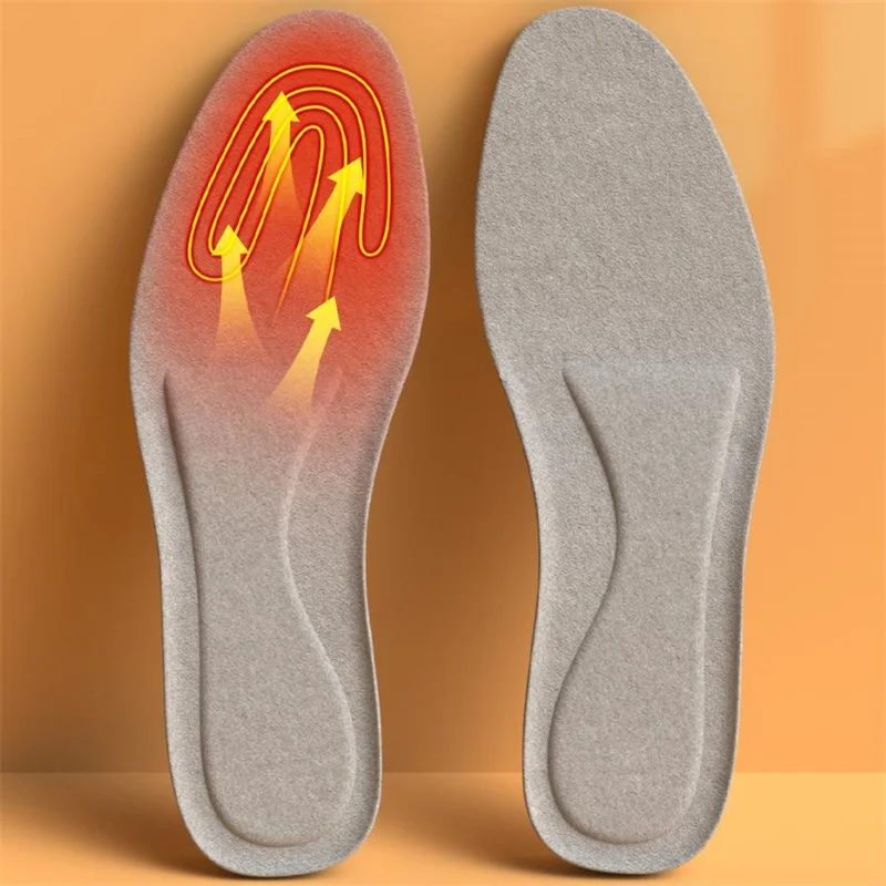 Heated Insoles Orthopedic Insoles Battery Winter Outdoor Sport Shock Absorption Insole Foot Warmer Electric Rechargeable